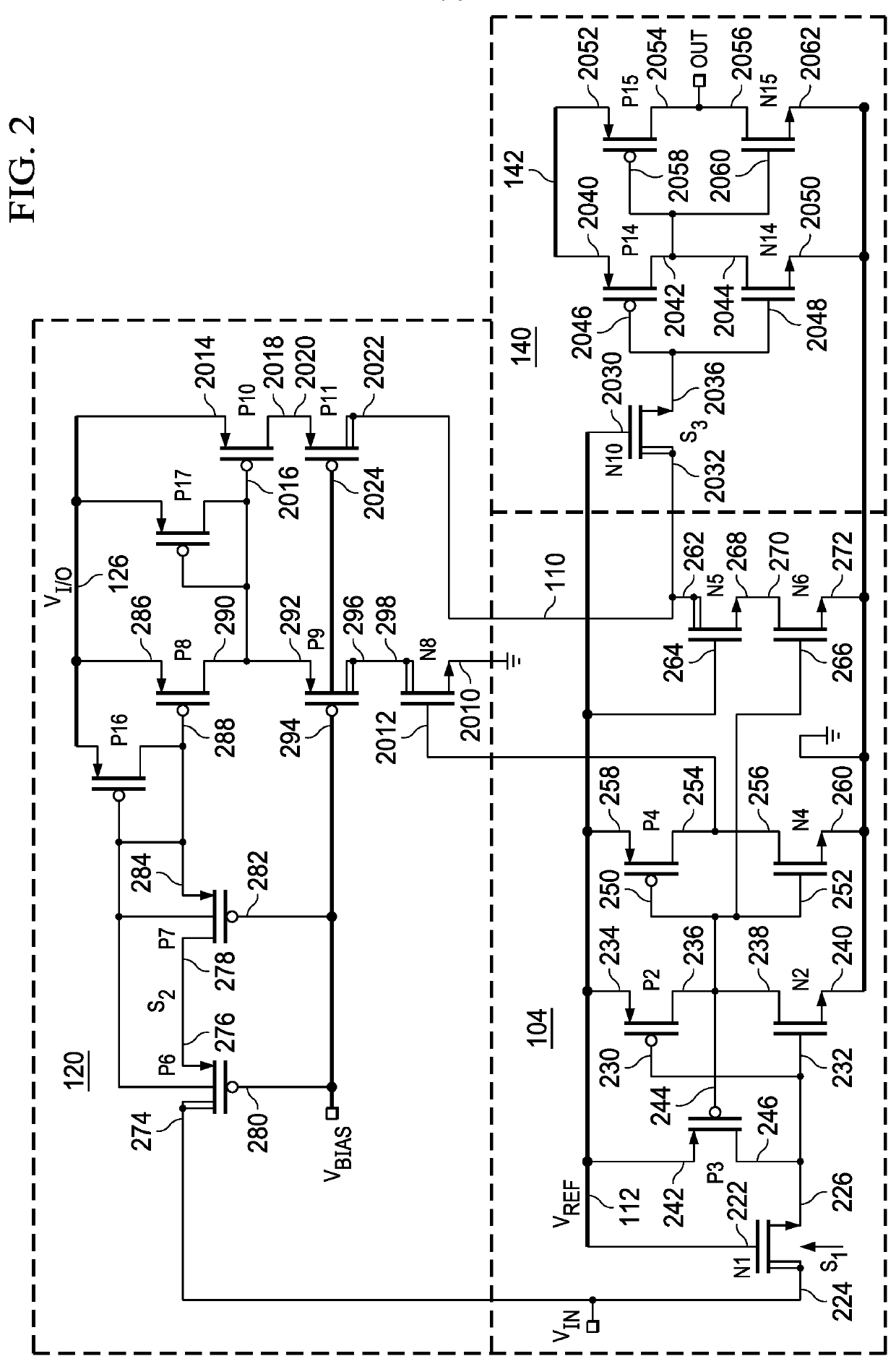 Input Buffer with Wide Range of I/O Voltage Level