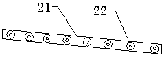 Feed granulation device with mixing function