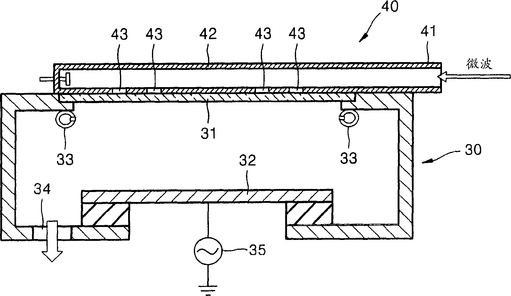 High-density plasma processing apparatus