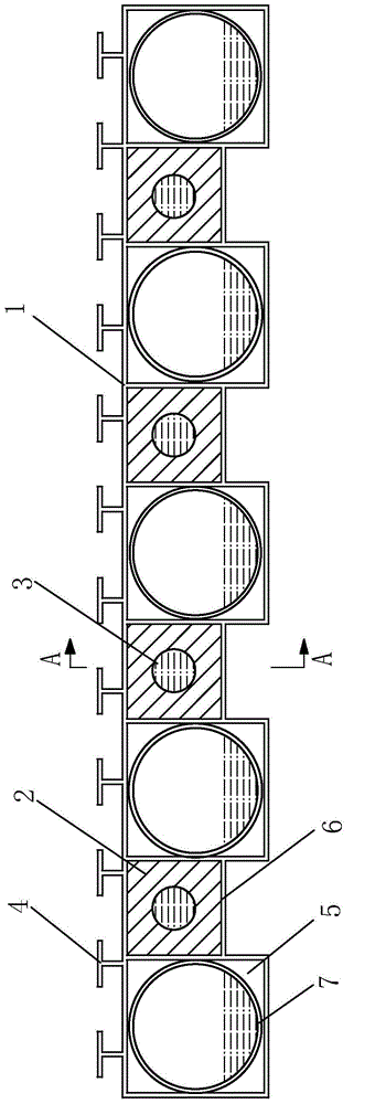 Skirting line type radiator