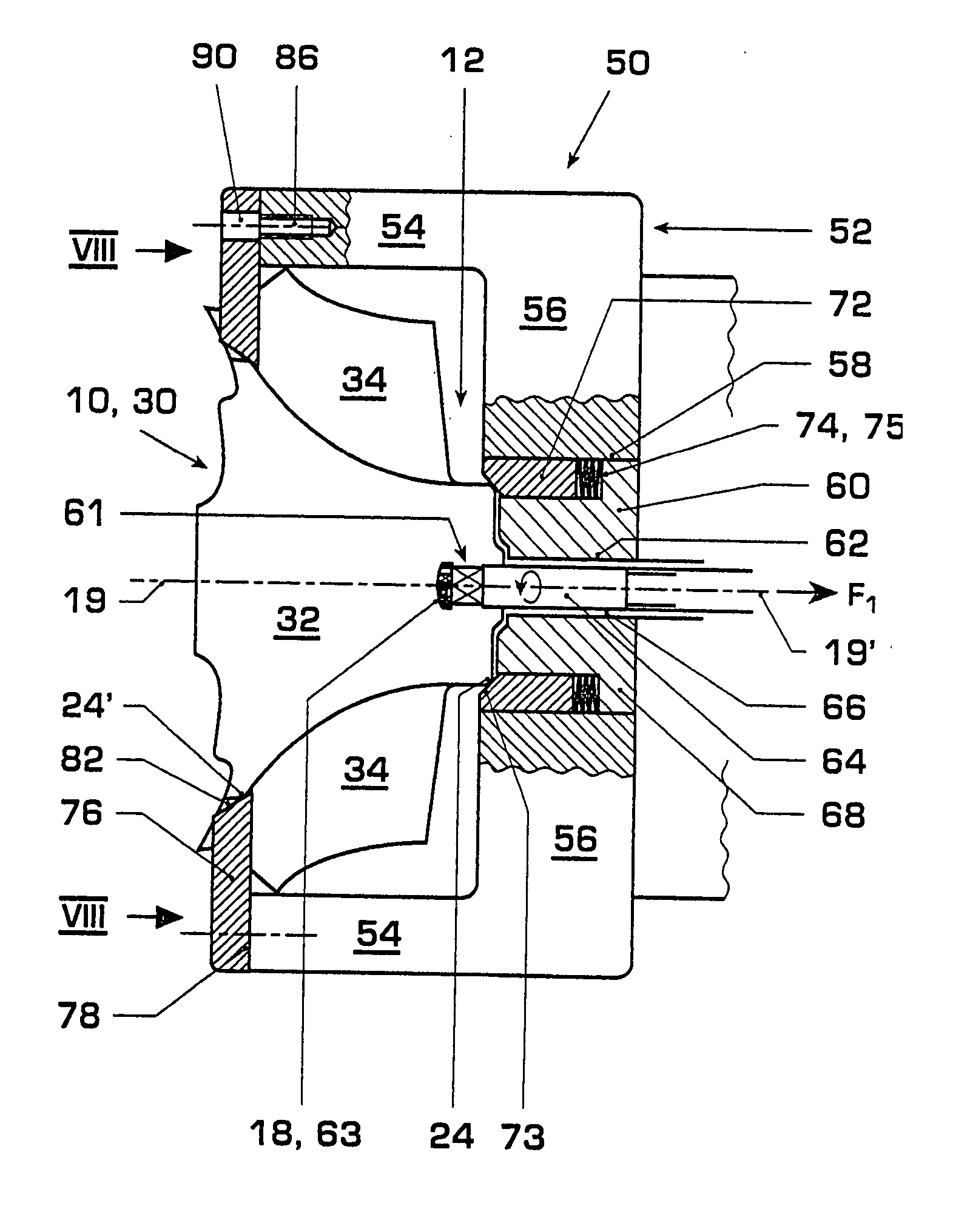 Method and device for chucking rotationally symmetrical bodies and configuration of the body to be chucked