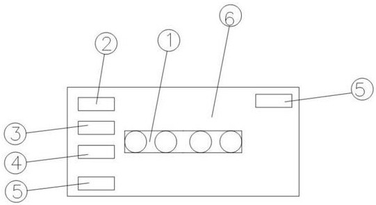 Monitoring system capable of monitoring floating slab track displacement