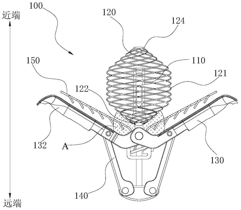 Self-adaptive valve clamping device and valve clamping system