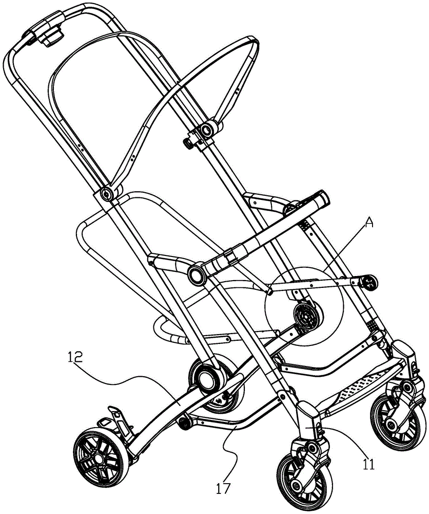 A quick-foldable trolley