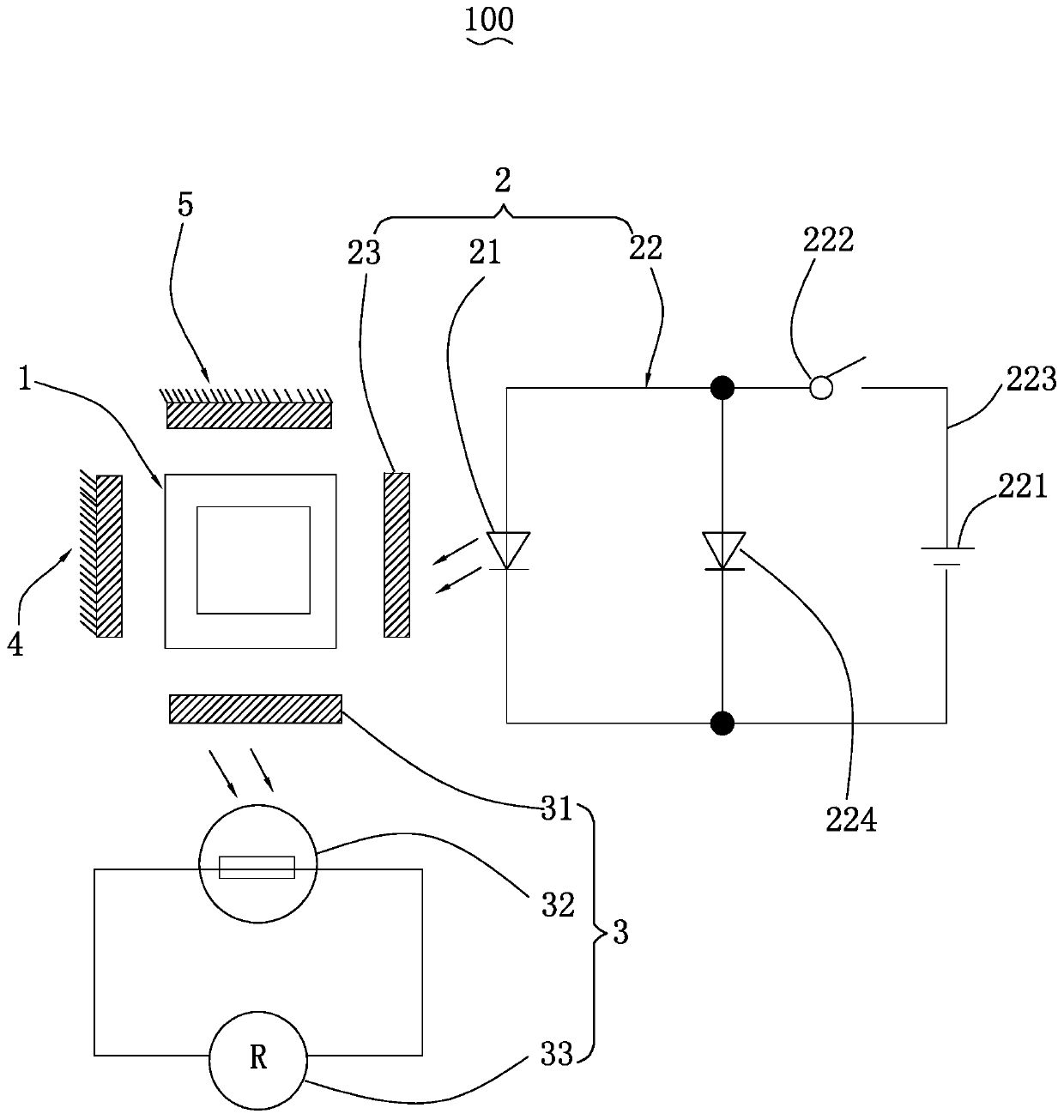 Portable fluorescence detection device and application thereof