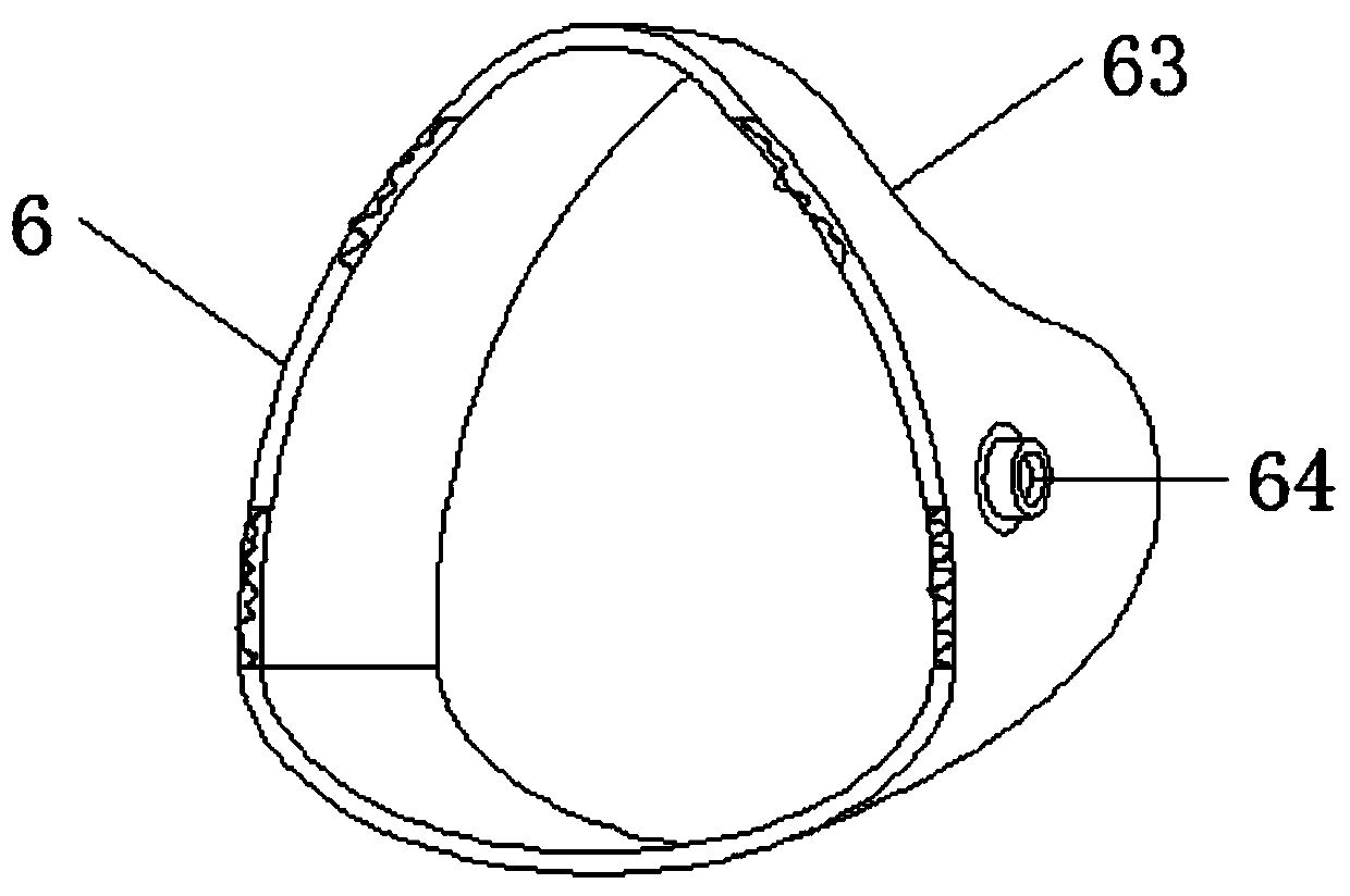 Self-adaptive facial anesthesia device for anesthesiology department