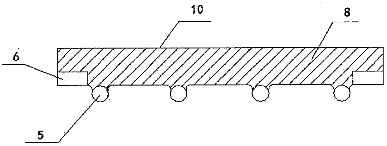 A heat transfer oil roof radiant heating system with fresh air preheating function