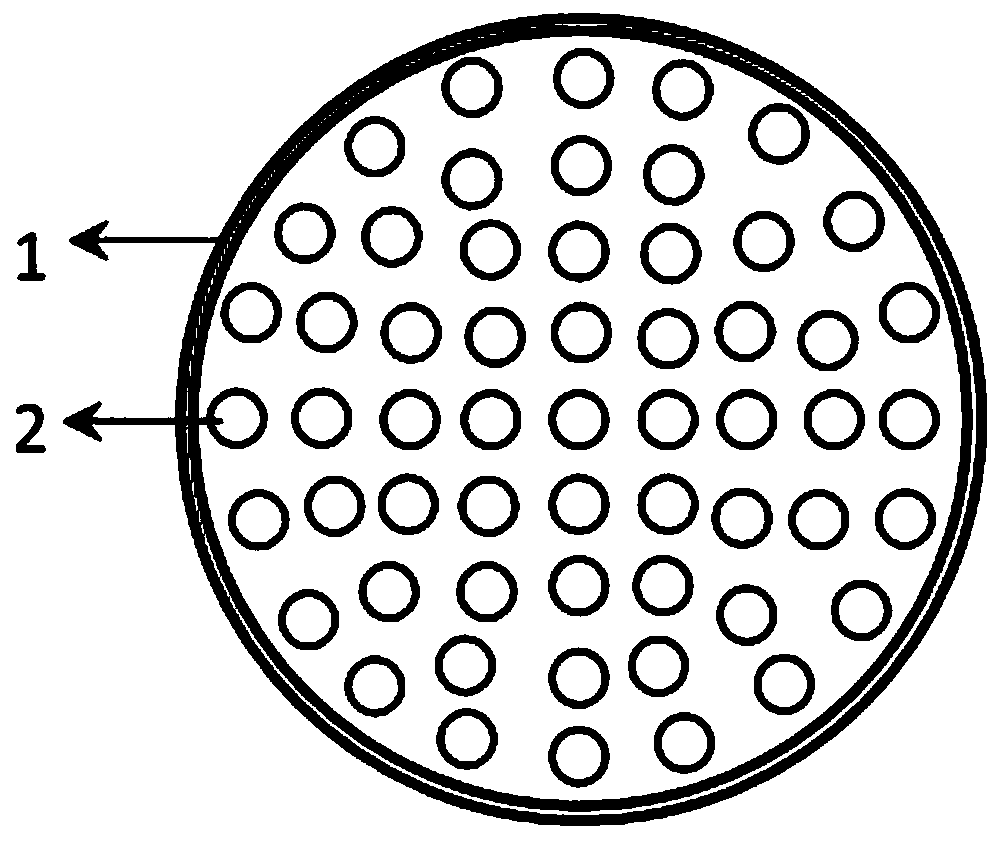 Composite phase-change material based hollow-fiber membrane filter and application thereof