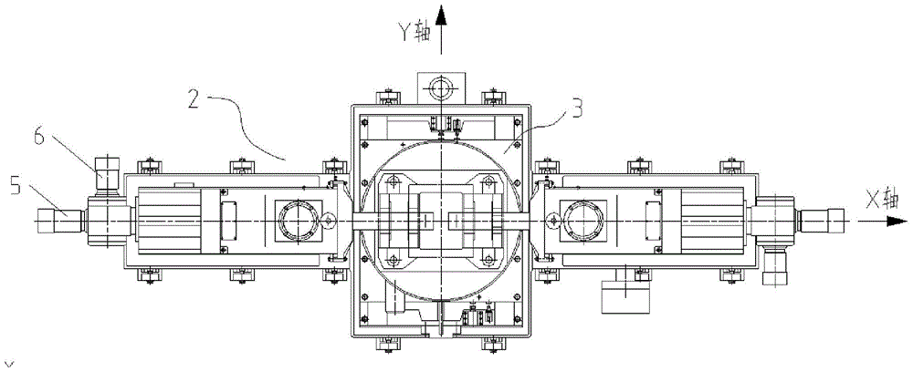 Light rail support keyway processing equipment and processing method