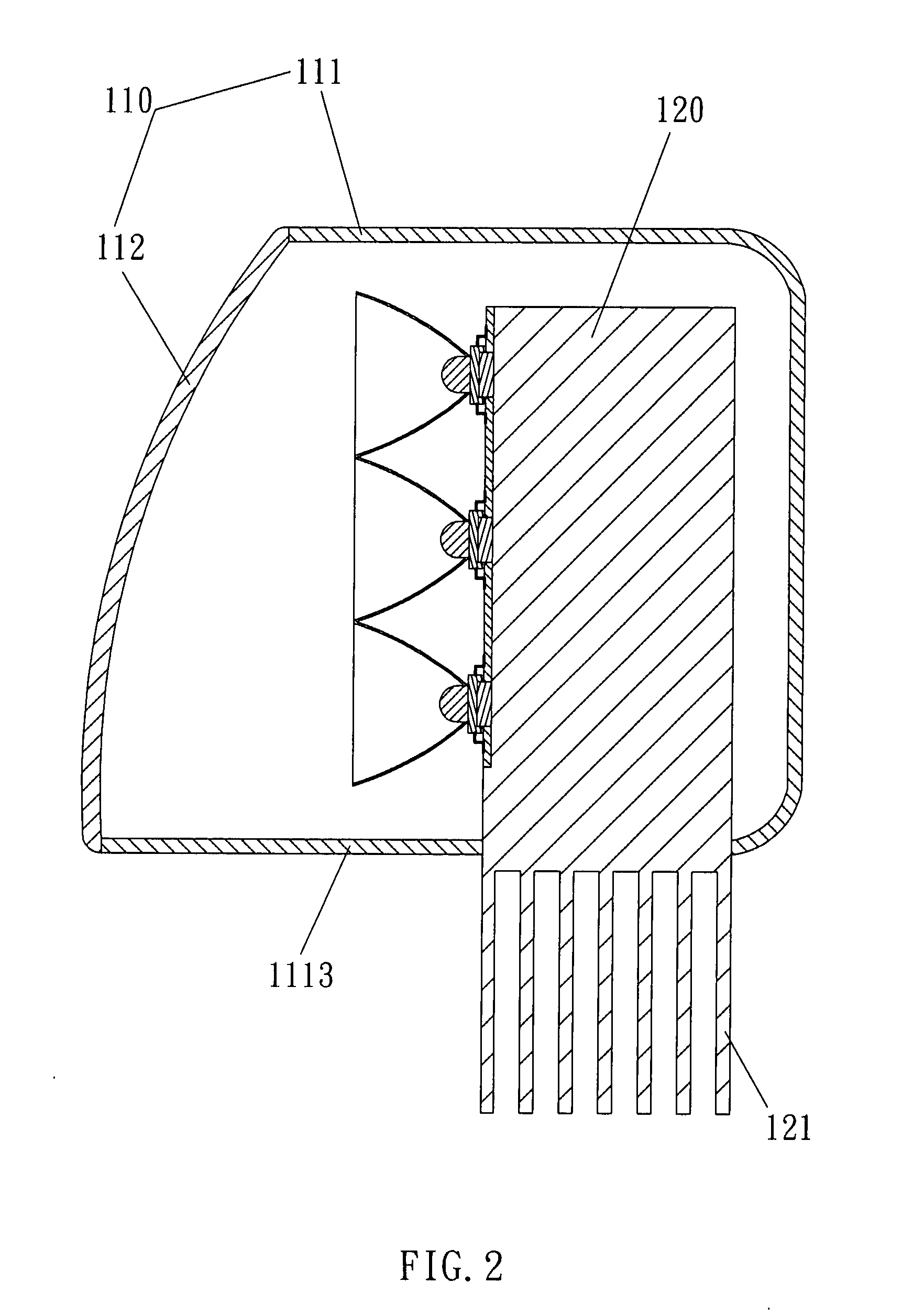 Heat dissipating apparatus for automotive LED lamp