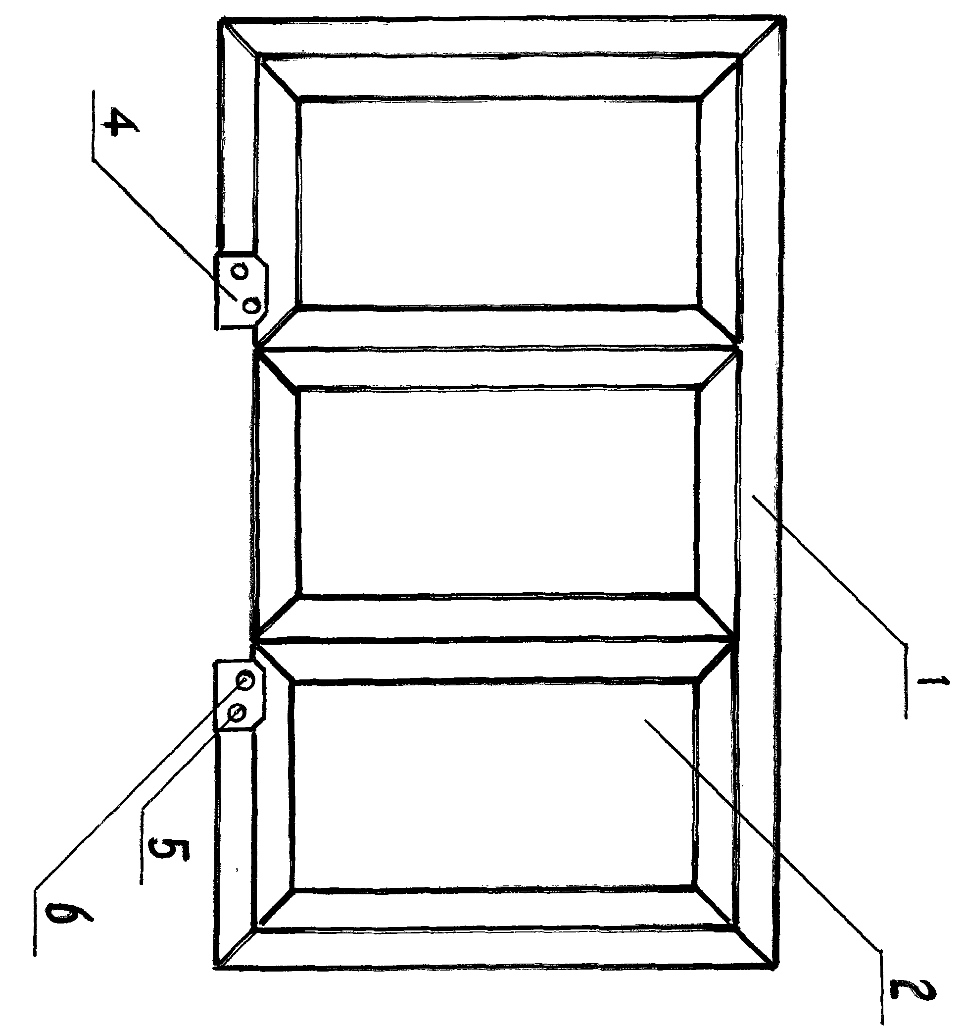 Sash window convenient for cleaning outer sides of window sashes