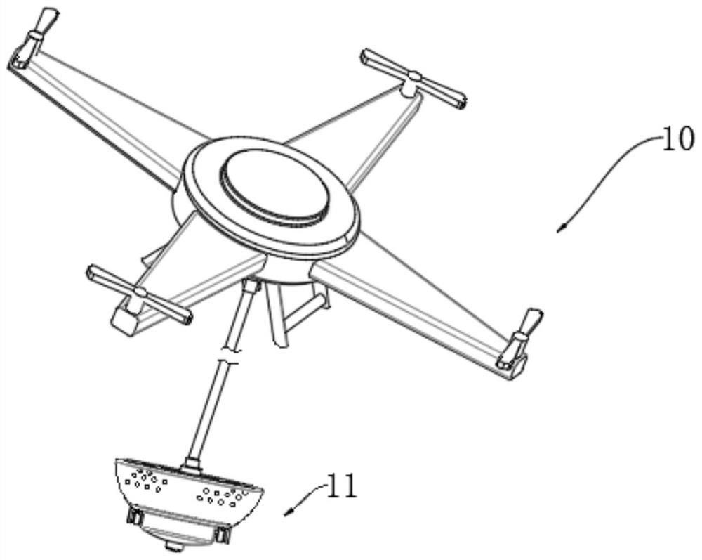 Intelligent power control system based on load change of unmanned aerial vehicle