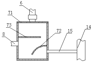 Chain coal-fired boiler capable of reducing nitrogen oxide emission