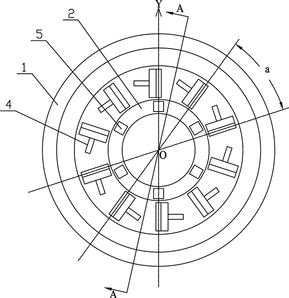 Welding method and assembly tooling of inner and outer cylinders with through-hole support for connecting pipes