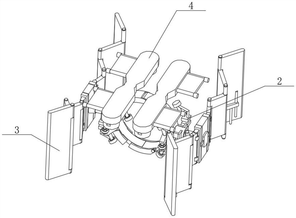 Automatic welding root and welding pipe orifice windproof device for long oil and gas conveying pipeline