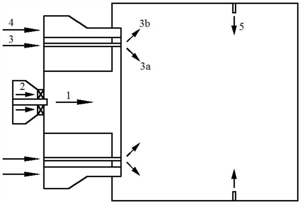 Combustion system and method for low calorific value nitrogen-containing gas