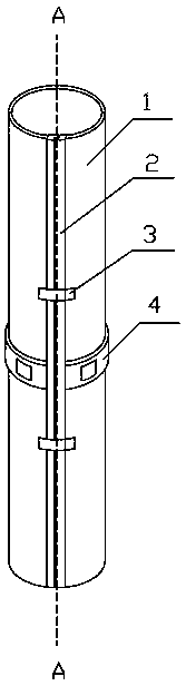 Anti-freezing device for tree