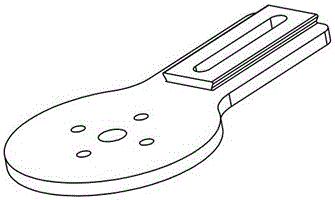 Pan and tilt head structure based on CR type damping springs