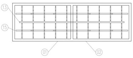 A composite constructed wetland with alternate operation subsurface flow and its application method