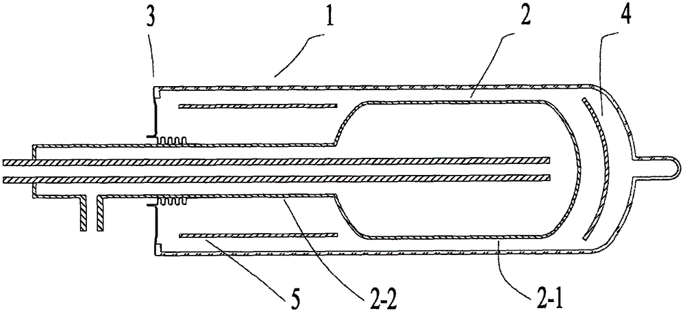 Point focusing solar vacuum receiver