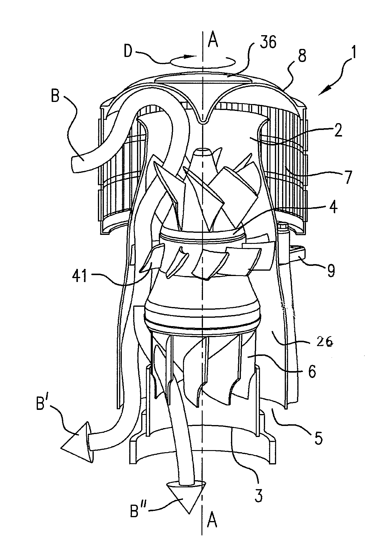 Powered air cleaning system and air cleaning method