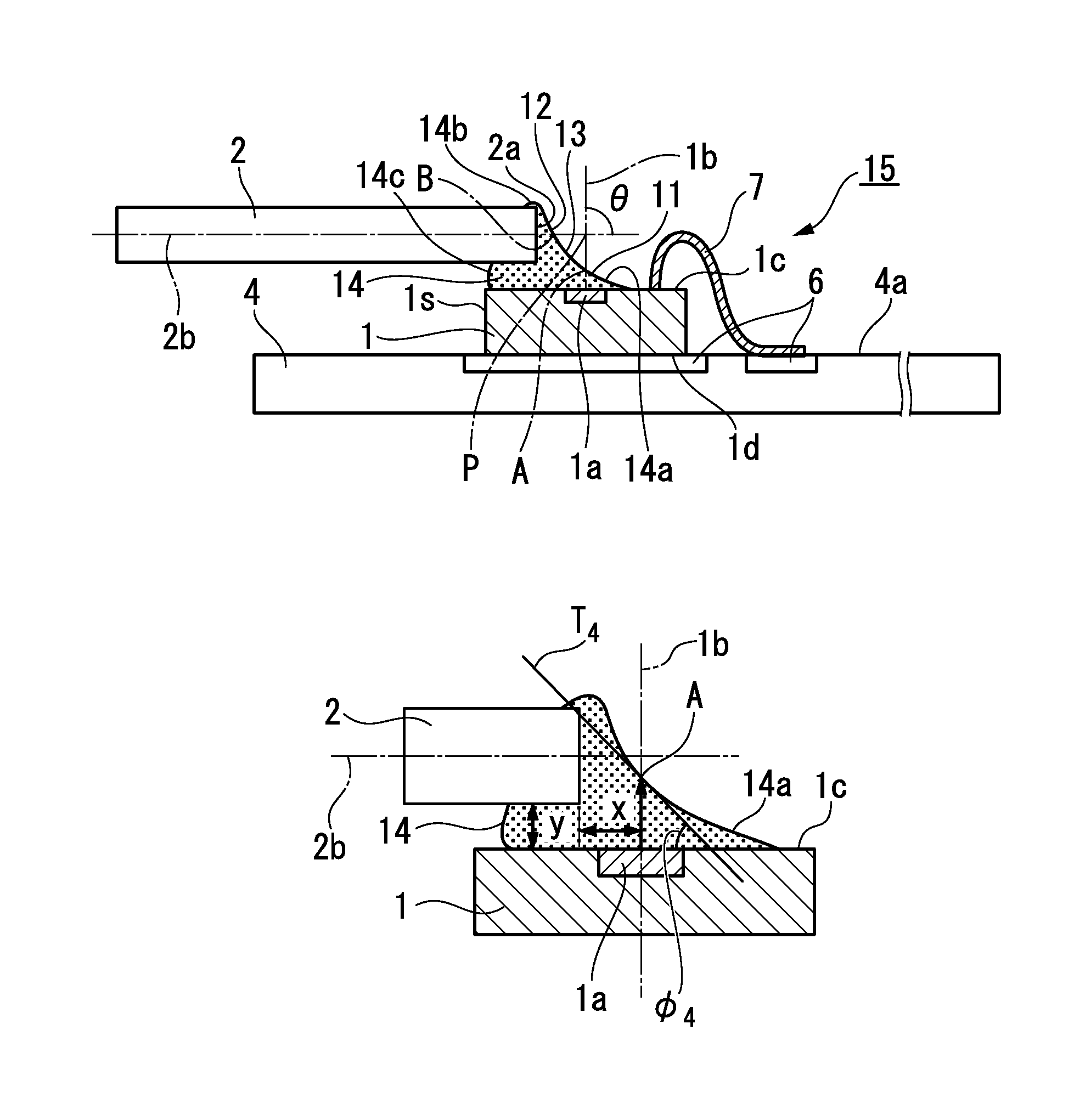 Optical coupling structure and optical transreceiver module