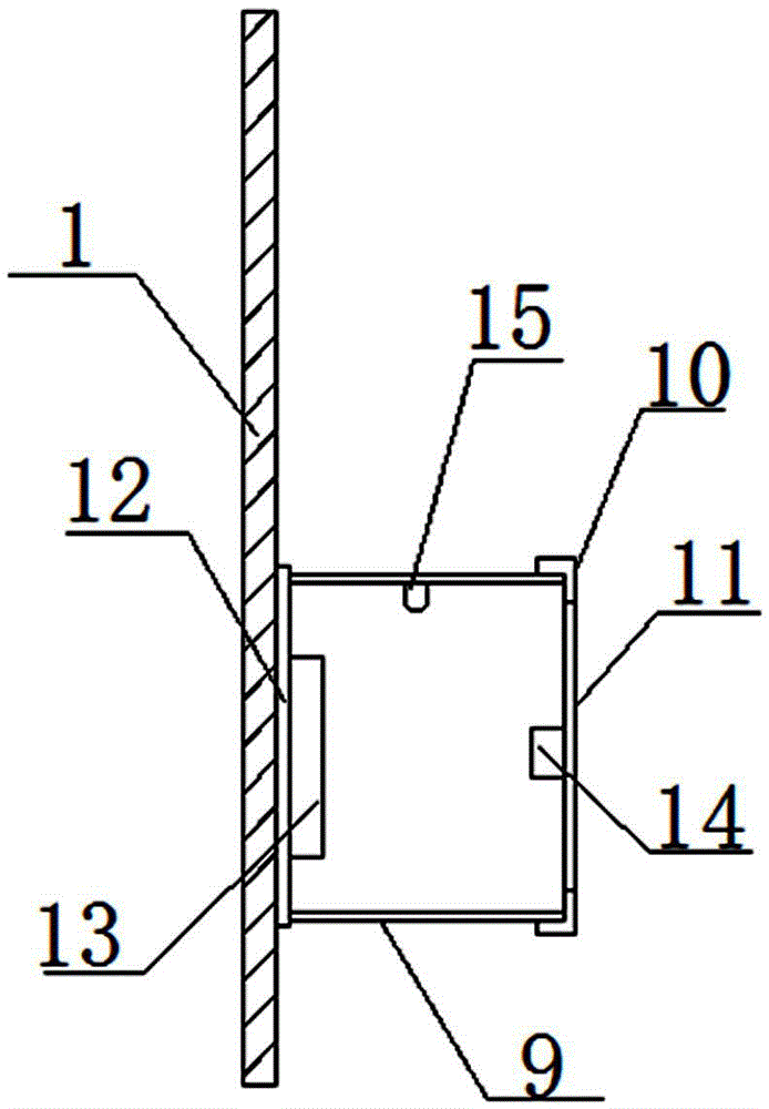 An intelligent antitheft door capable of receiving express delivery items