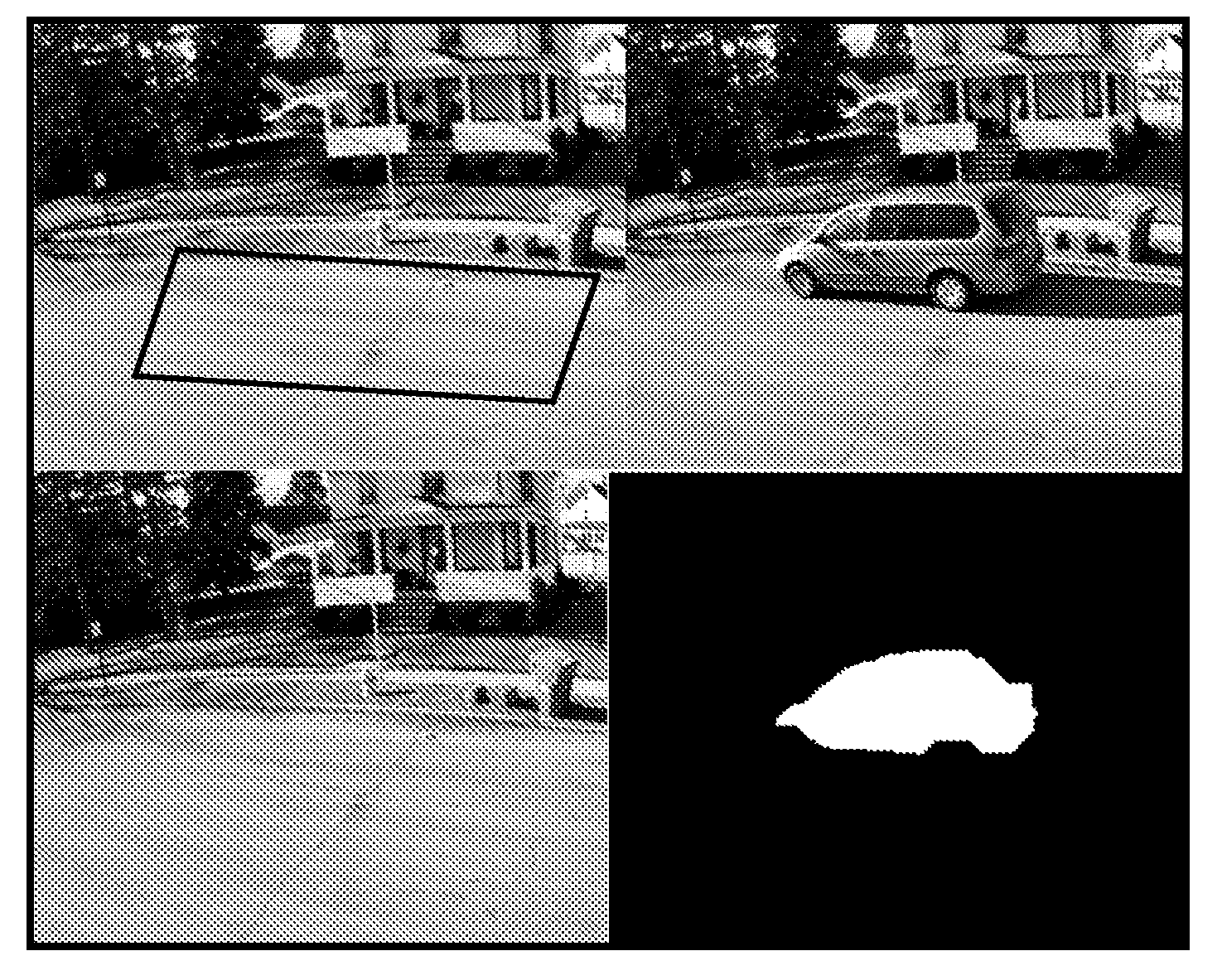 Video-based system and method for detecting exclusion zone infractions