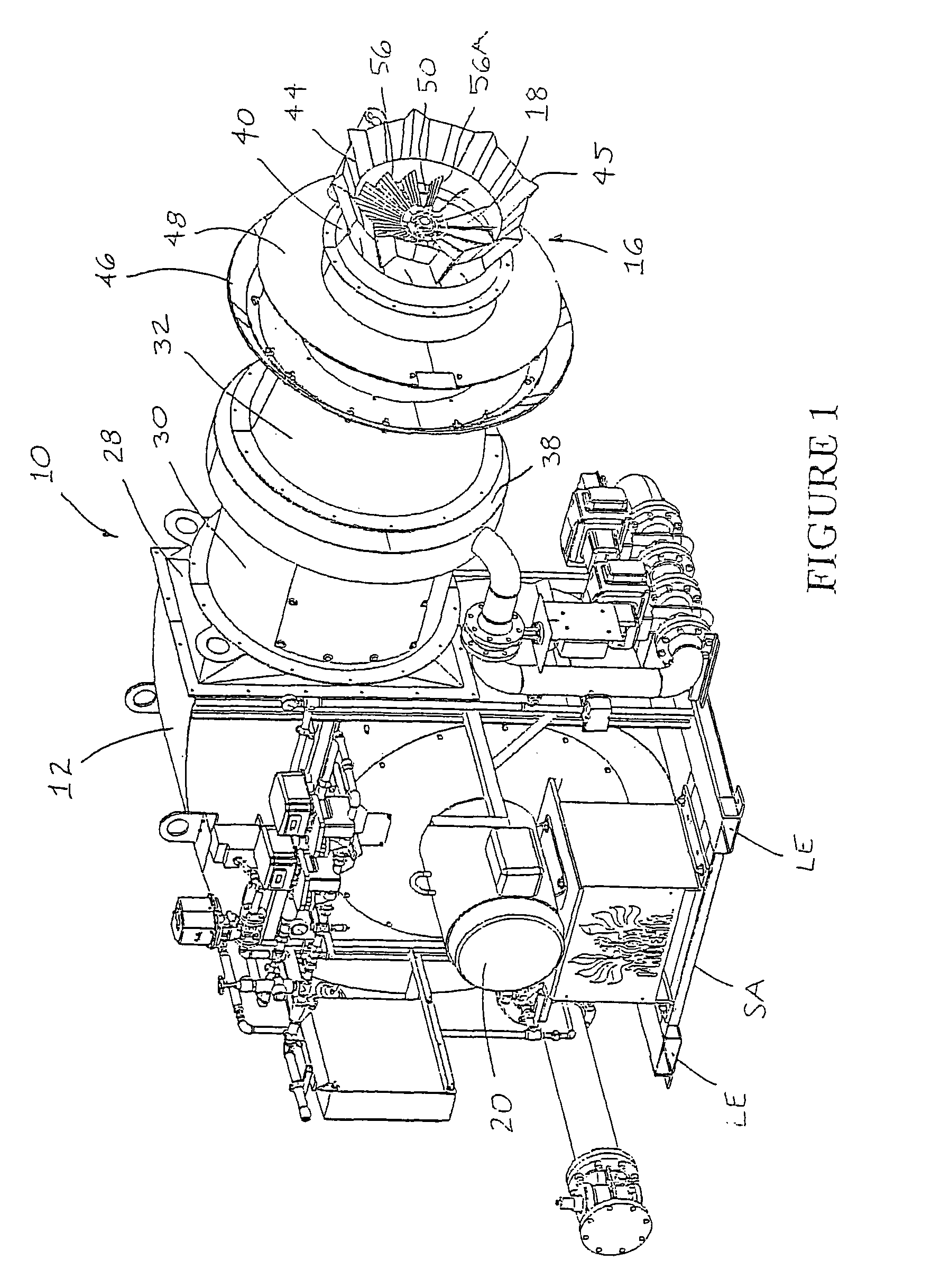 Burner assembly with screen