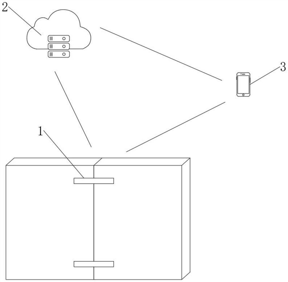 BIM-based mounting detection device for fabricated building and matched system of device