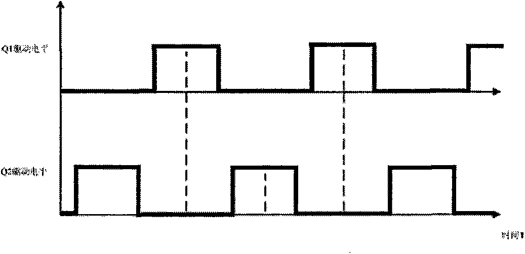 Control method and device of power converter of resonance topological circuit