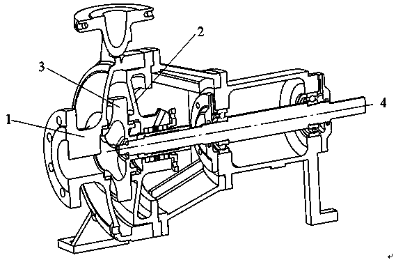 Double-suction sewage pump