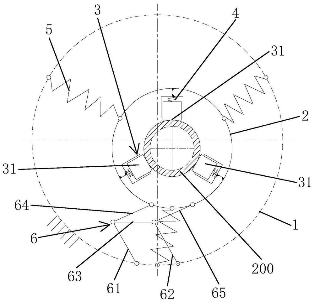 Tubing coupling detection device and reducing pipe column detection device