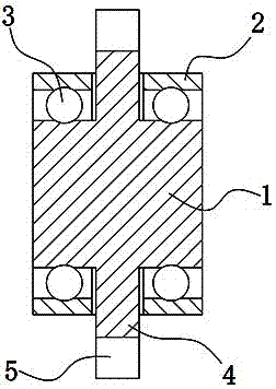 Bearing type hinge