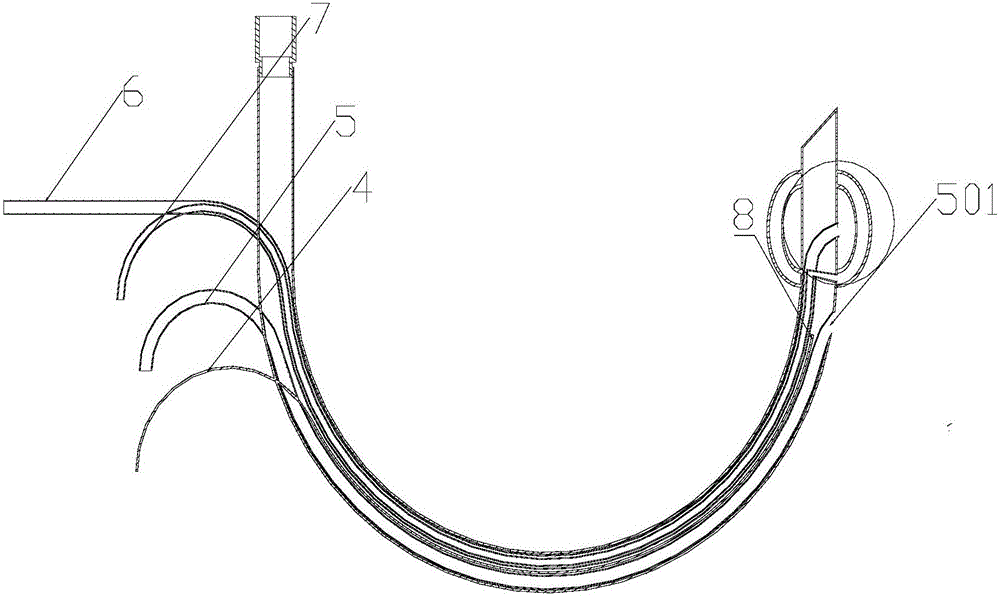 Dosing phlegm-absorbing temperature-measuring type trachea cannula