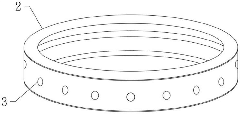 Device for cleaning inner wall of oil-stain-containing waste gas exhaust pipeline