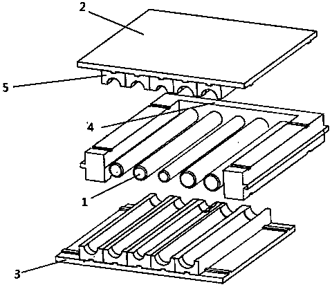 Combined type long hose production mold