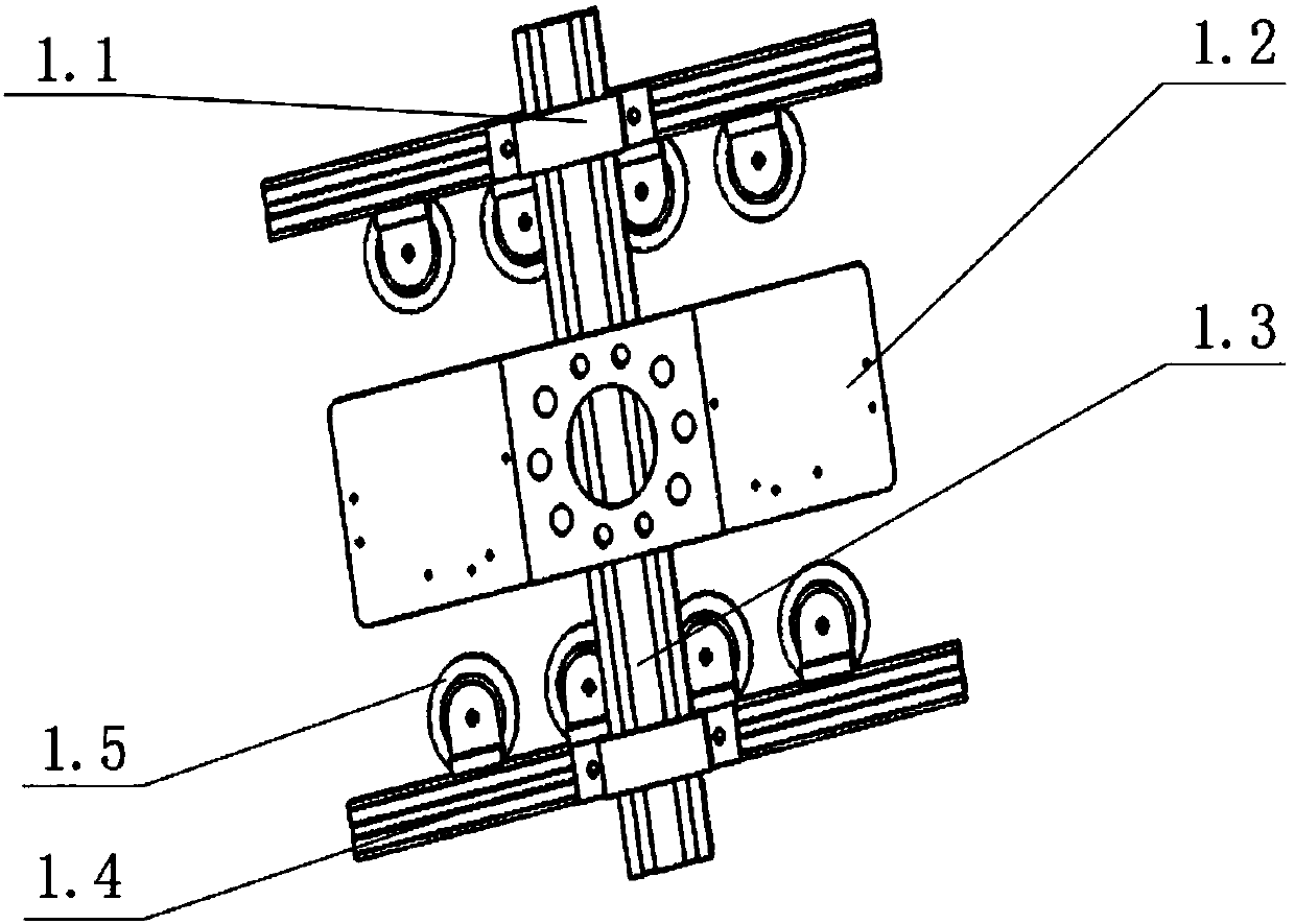 Vacuum adsorption terminal actuator for single-double box grasping