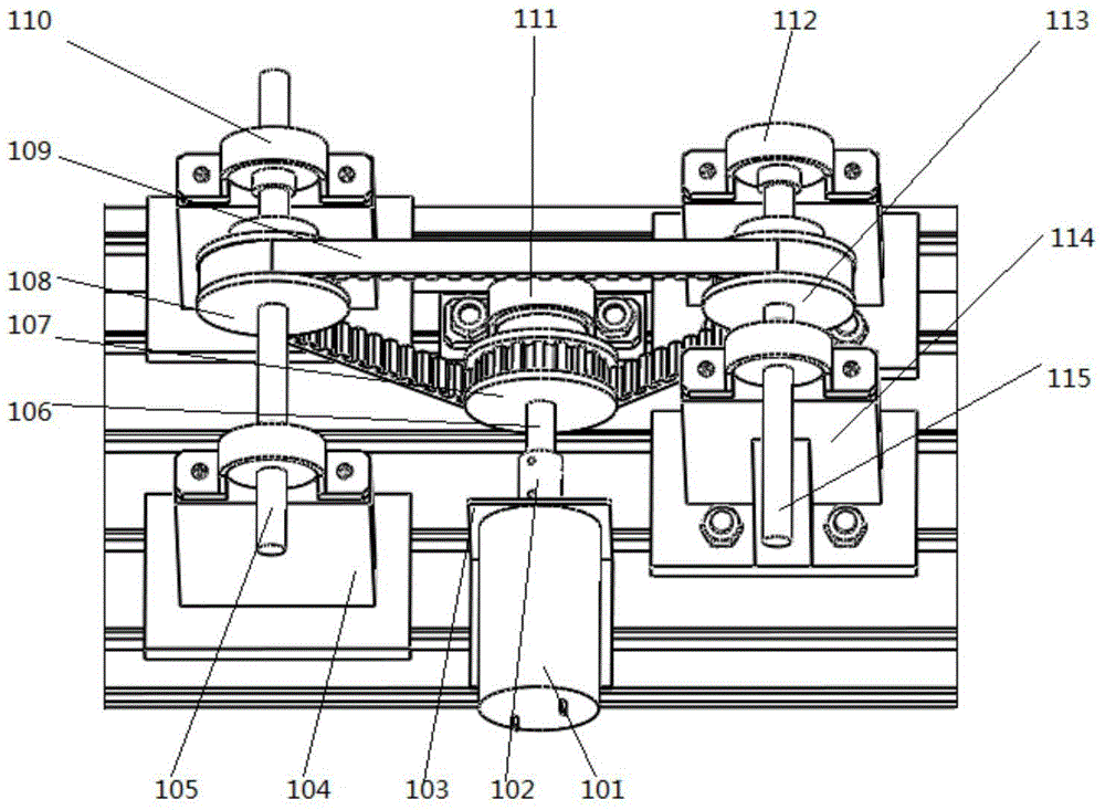 Plane mechanism structure teaching analyzer