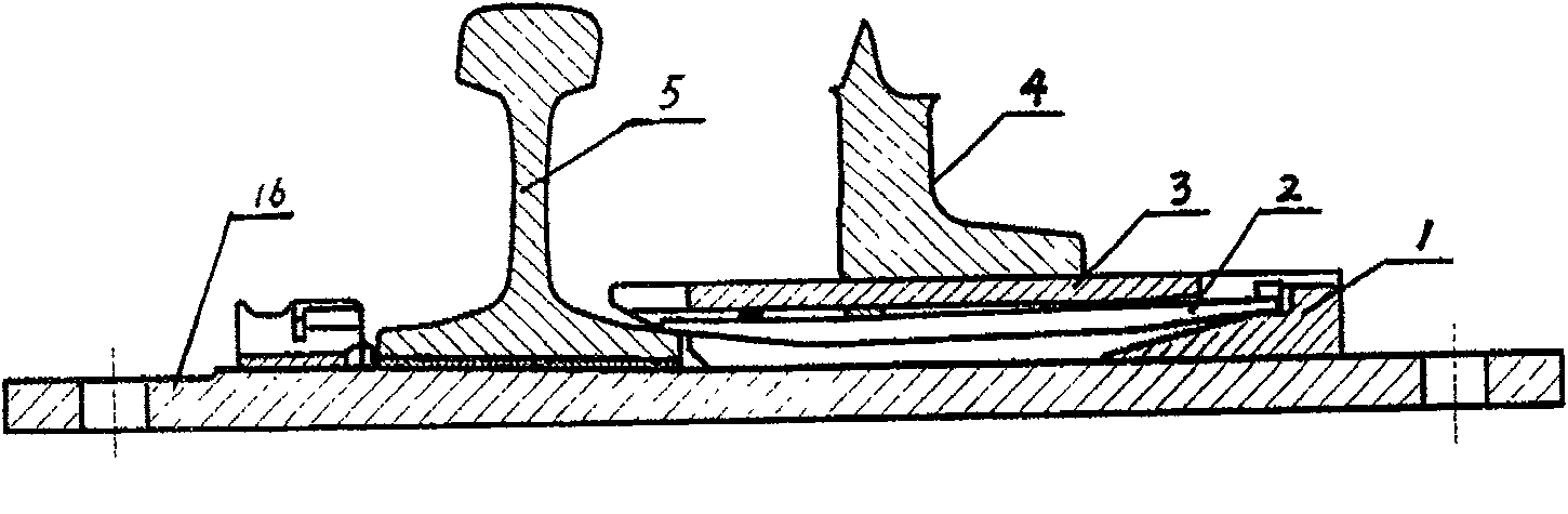 Adjustable wedged spring leaf type buckle and its fastening method