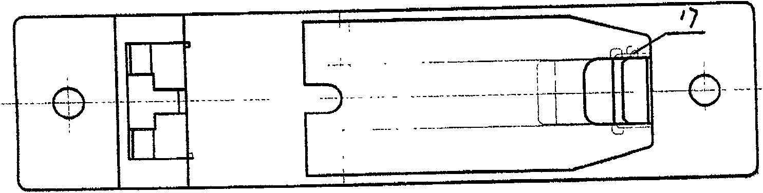 Adjustable wedged spring leaf type buckle and its fastening method