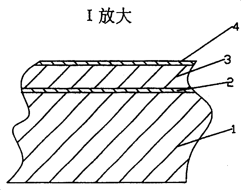 Method for producing wear resistant type plastic floor