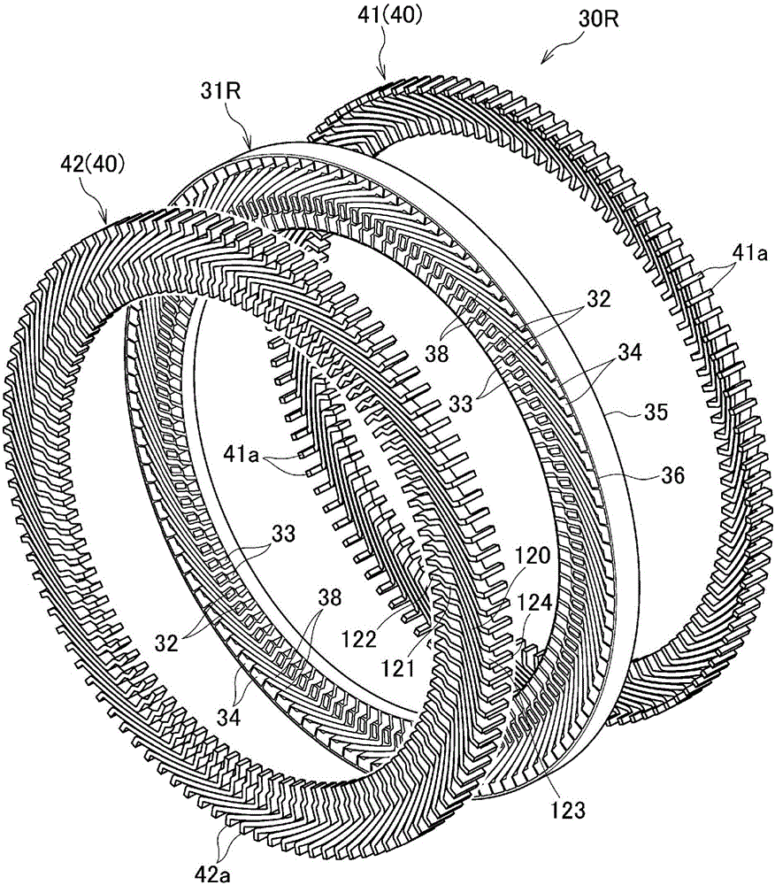 Stator for rotary electric machine