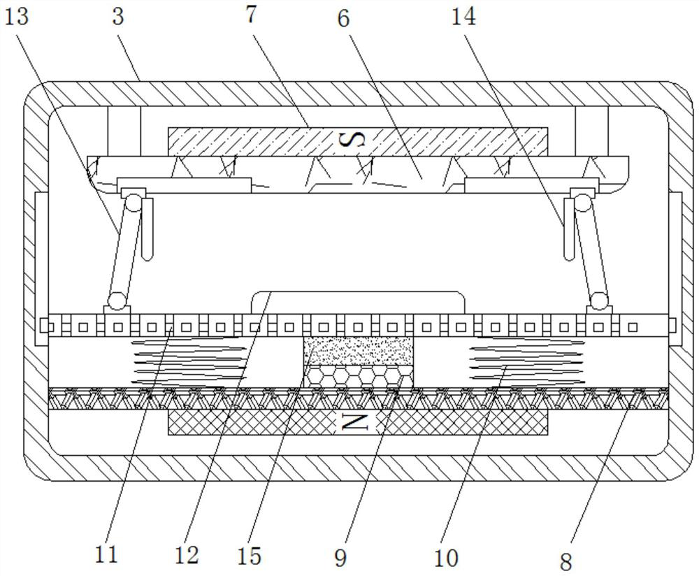 Automatic cutting device for graphene textile material winding