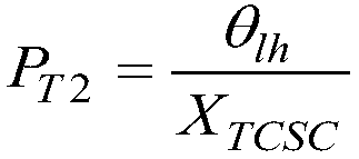 Active power steady-state security region construction method considering single TCSC (thyristor-controlled series compensation) equivalent reactance parameters