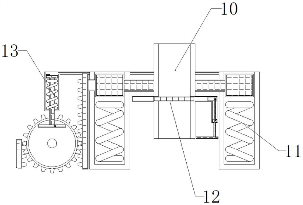 A device for intelligently manufacturing battery quantitative counterparts and quickly injecting sulfuric acid