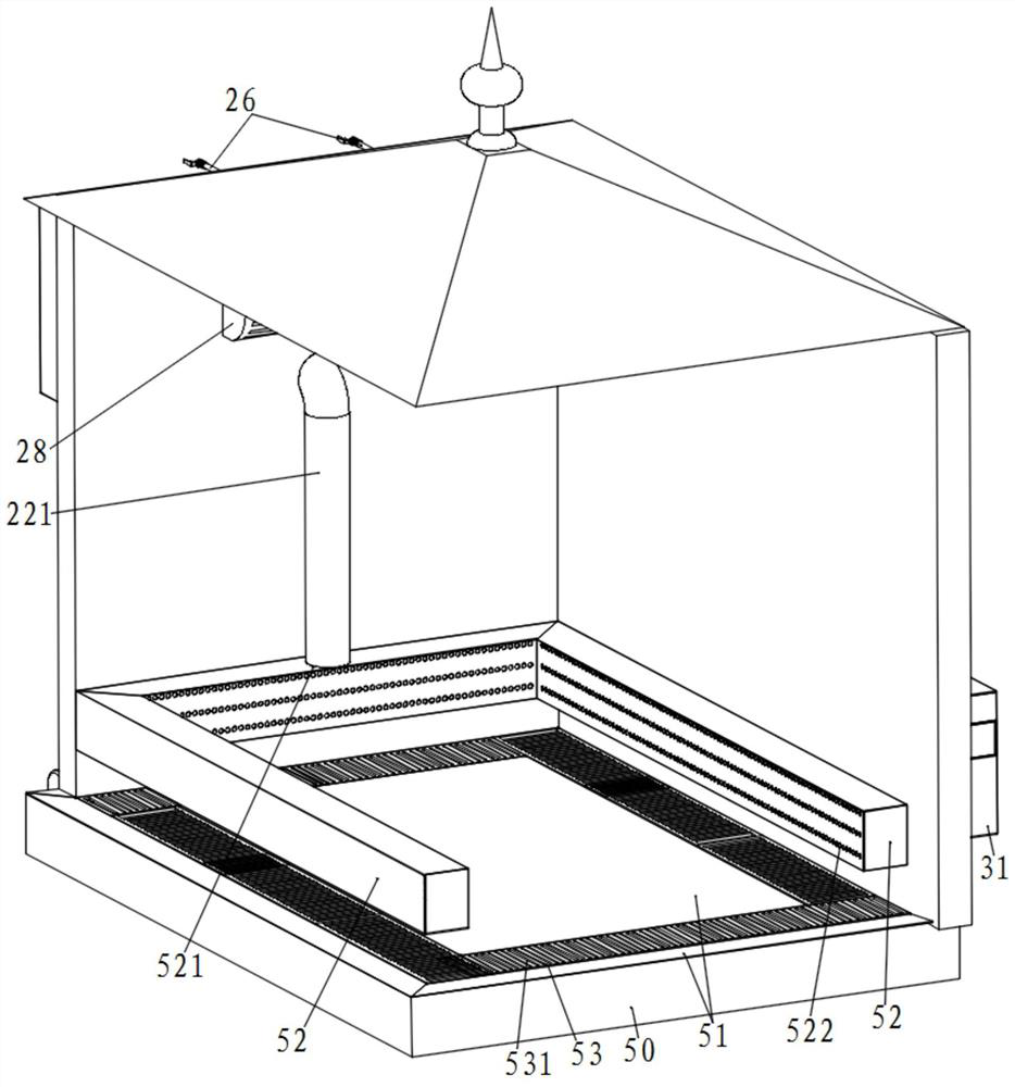 Movable intelligent hazardous waste warehouse