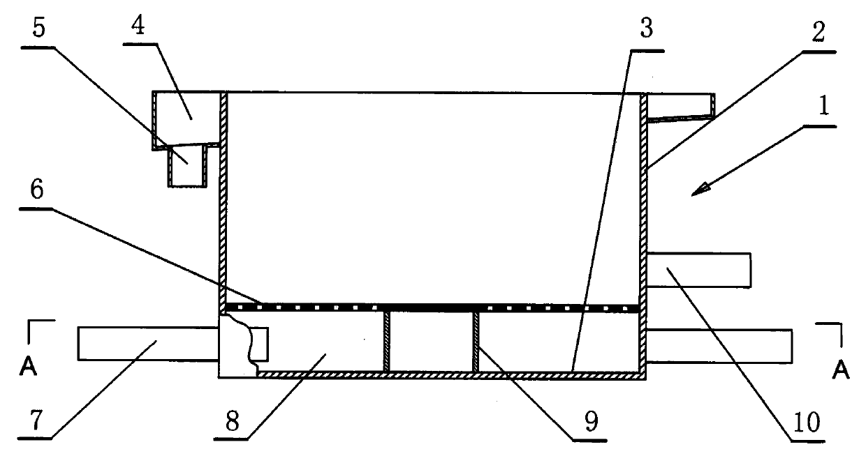 Steady flow and multi-purpose silica sand pump pool