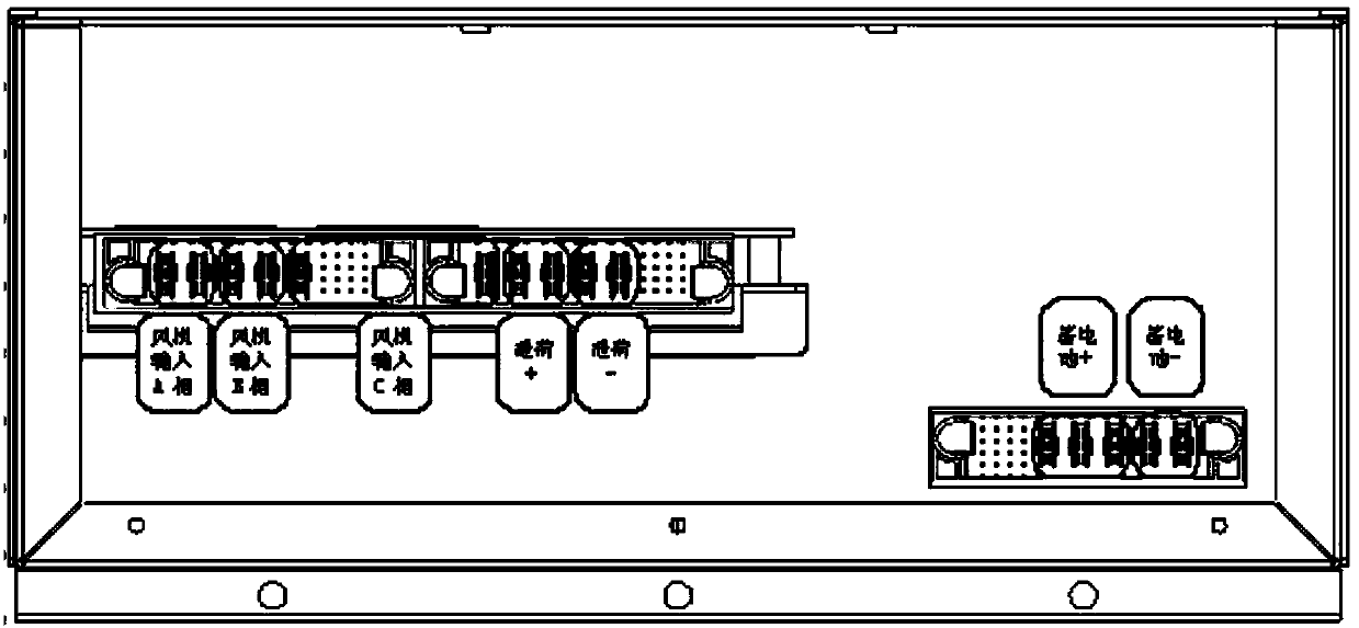 Charging voltage stabilization module of communication power supply