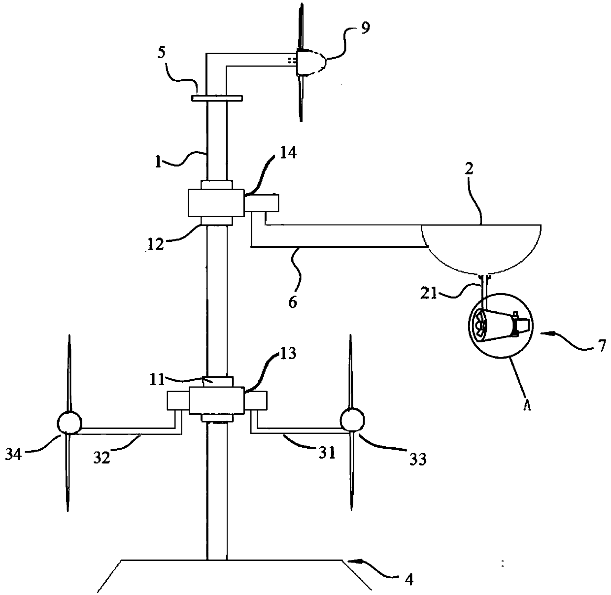 Ocean energy generating device